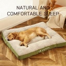 HOOPET-Cobertor de lã macia para animais de estimação, cama quente, tapete destacável, almofada, pequeno, médio, grande, cães, cachorro, Pet Supplies - Image 2