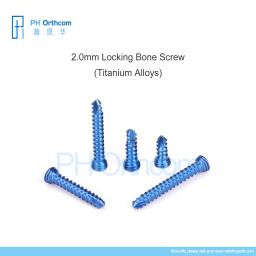 Parafusos de titânio para veterinária, Instrumentos cirúrgicos ortopédicos, Suprimentos e equipamentos médicos, Ferramentas para animais, 2.0mm - Image 5