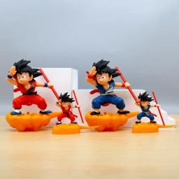 Figura de anime dos desenhos animados dragon ball z crianças brinquedos boneca kawaii goku modelo acessórios brinquedo das crianças presente figuras ação hobbies - Image 5