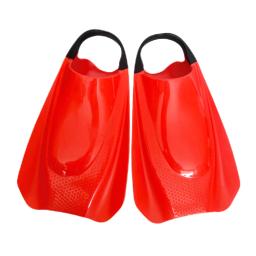 Fin de treinamento unissex barbatana de natação profissional confortável silicone lâmina curta flipper design esquerdo-direito com salto aberto barbatana de natação - Image 5