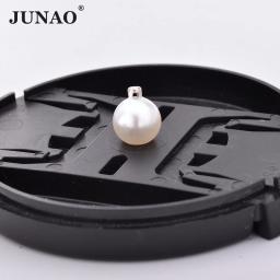Junao 4 5 6 8 10 12mm pérola configuração máquina ferramentas contas rebite máquina de fixação para chapéu sapatos roupas diy artesanato acessórios - Image 5
