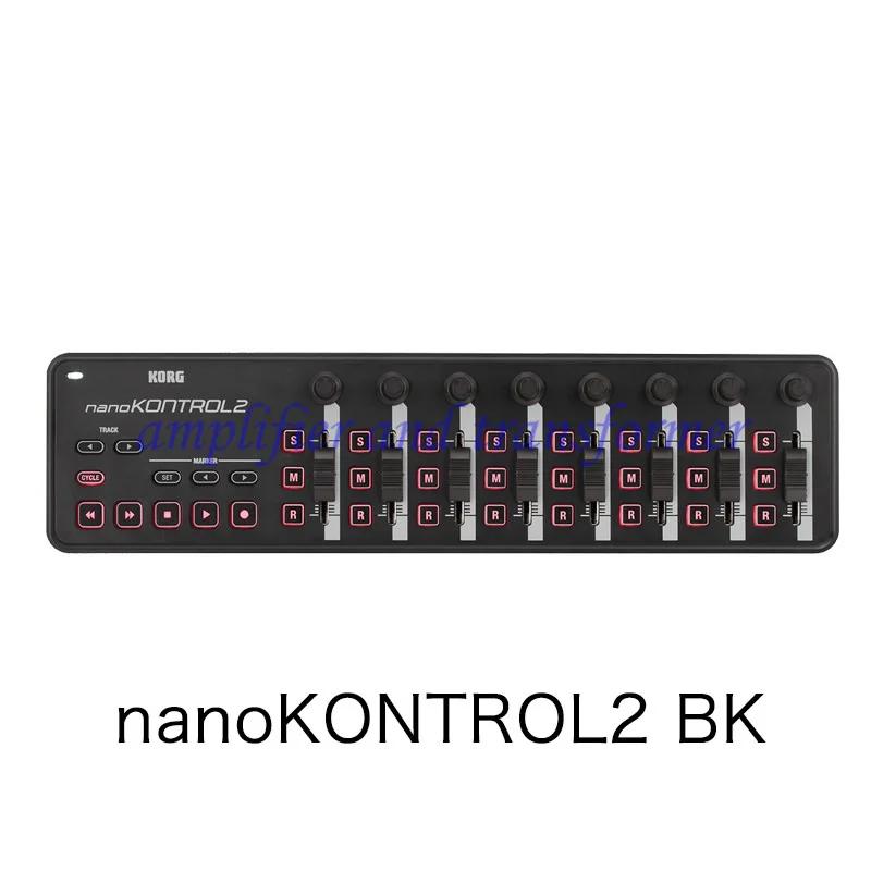 KORG-Nano Kontrol2 Teclado Portátil Controlador MIDI, Cada Canais, Botão Fader, 3 Switches, Aplicável a Pan, Volume - Image 1