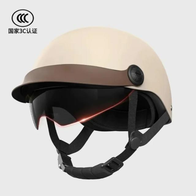 Capacete de Bicicleta Ultraleve Vintage Respirável Meio Capacete