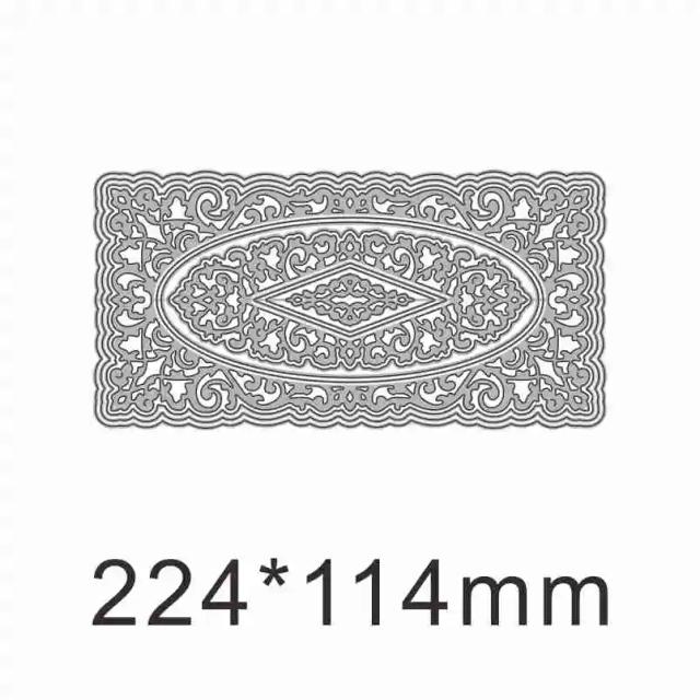 Conjunto de Cortes em Relevo para Scrapbooking em Metal - Novas Técnicas de Artesanato em Papel