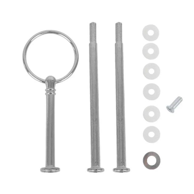 Suporte Triangular para Bolo e Cupcake com 3 Camadas para Festas e Casamentos