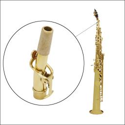 Saxofone soprano, pescoço curvo, pescoço reto, material de latão, 16.7mm, acessórios de saxofone, instrumento de sopro, peças de reposição - Image 5