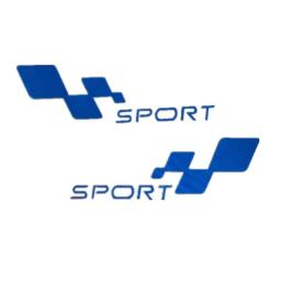 Comprar 2 obter 1 esporte livre adesivo de carro novo à prova dwaterproof água para renault estilo do carro para todas as tampas carro preto branco vermelho amarelo azul - Image 2