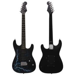 Guitarra Elétrica com Bolsa Strap, Maple Lightning, 6 Cordas, 39 Polegada, 21 Trauts, Necessário, Peças e Acessórios - Image 2