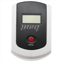 Monitore o velocímetro com frequência cardíaca para fitness, bicicleta magnética, estacionária - Image 5