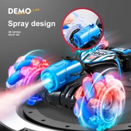 RC Controle Remoto Car Watch Gestos de Mão, 360 ° Rotação Off-Road Escalada Stunt Exhaust Blowtorch, Music Boy Toy Presente, Novo, 2022 - Image 6