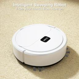 Robô Varrendo Doméstico Totalmente Automático, Sucção Inteligente, Esfregando, Lavando, Aspirador De Carregamento Integrado - Image 3