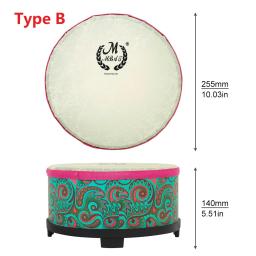 Sheepskin Head Bongos tambor para crianças e adultos, instrumentos de percussão, Rhythm Club, tambor conjunto, 5 6 10" - Image 5