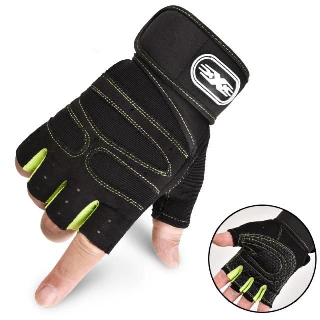 Luvas Antiderrapantes Respiratórias para Treino: Ideais para Gym, Halterofilismo, Powerlifting e Ciclismo
