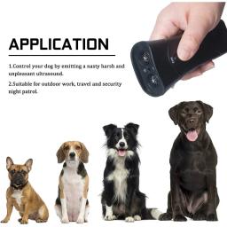 Dispositivo anti-latido com flash, 3 em 1 repelente do cão, treinamento ao ar livre, animais repelentes, treinamento dos cães - Image 4