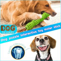 Brinquedo dentição interativo para Pet, Dentes Food Stick, Clean Care, Escova de dentes oral, Treinamento Gnawing, Dog Supplies, Leaky Food - Image 4
