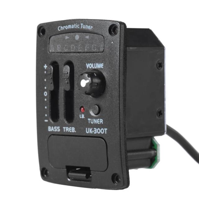 Kit Completo de Acessórios para Ukulele UK-300T com Captador e Afinador Integrado