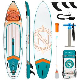 Placa inflável do esqui aquático, profissional em pé à deriva sup, paddle board, surf ao ar livre - Image 6
