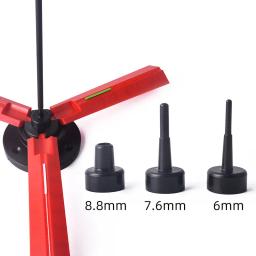 Arrow Sticky Feather Vanes Tool, seta cilíndrica Fletching Jig, DIY Archery Hunting Arrow, anel duplo, acessórios de seta multi-tamanho - Image 6