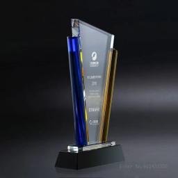 Troféu De Cristal Personalizado, Impressão A Cores Como Um Prêmio, Prêmio De Filme De Esportes, Entrega Em Uma Comemorativa, Decoração De Casa - Image 2