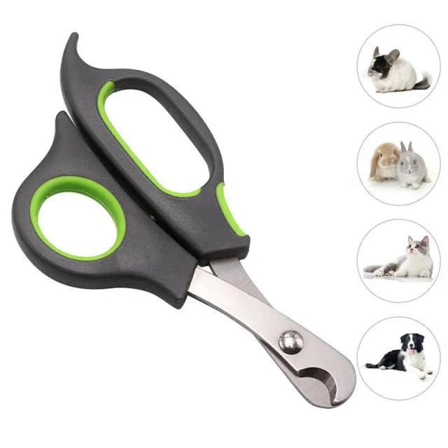 Aparador de Unhas para Pequenos Animais: Cortador de Garras para Cachorros, Gatos, Coelhos e Pássaros