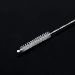 Aço inoxidável macio cabelo sucção vidro tubo limpador escovas, ferramentas do tanque de peixes, palha escova de limpeza, escova de palha longa, 5 10Pcs - Image 3