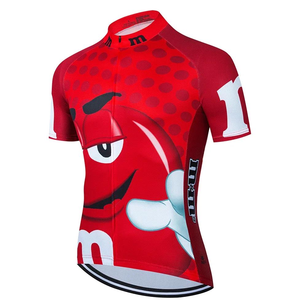2024 dos desenhos animados roupas de ciclismo dos homens manga curta mtb ropa ciclismo respirável verão roupas esportivas ao ar livre roupas bib shorts - Image 1