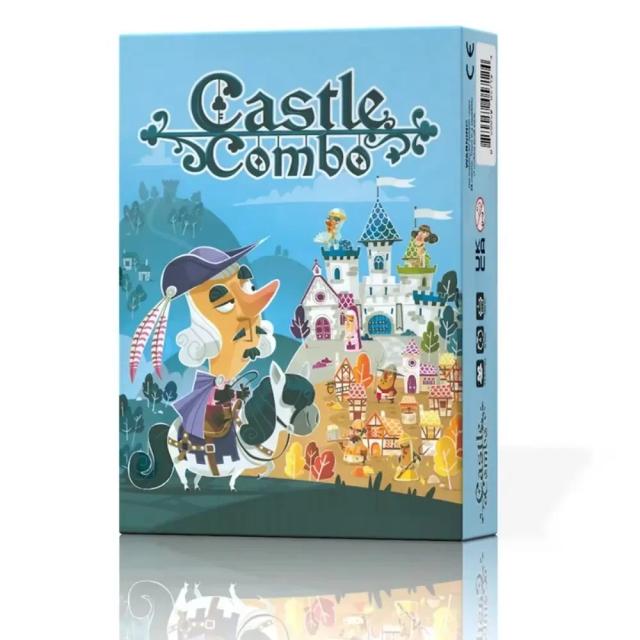 Castelo Jogo de Tabuleiro Estratégia 2-5 Jogadores Versão em Inglês
