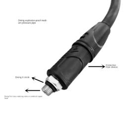 Regulador De Respiração De Mergulho Autônomo, Mangueira De Pressão Média BCD, 2Nd Gauge - Image 2