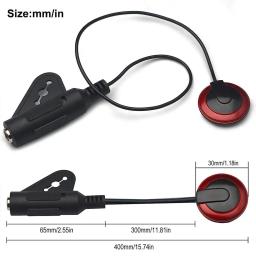 Professional Piezo contato microfone captador, captador de guitarra portátil, fácil de instalar para violino Ukulel guitarra e violoncelo acessórios - Image 6