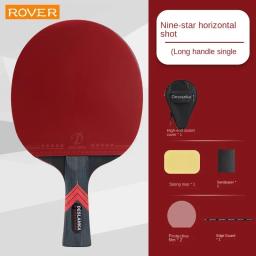5/7/9 estrelas raquete de tênis de mesa profissional única raquete de carbono competição alta salto raquete de tênis de mesa ping pong paddle - Image 5
