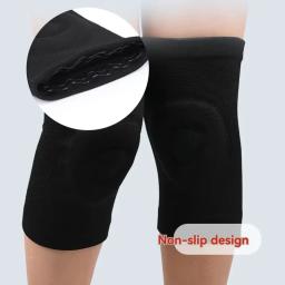 Joelheiras Finas de Silicone para Fitness, Dança, Patinação, Esporte, Sknee, Basquete, Pressurizada, Ciclismo, Patinação de Rolos - Image 3