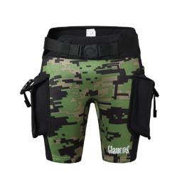 Roupa de nepara wet, equipamento de mergulho, shorts com peso submersible, 2 bolsos e calça, 3mm - Image 5