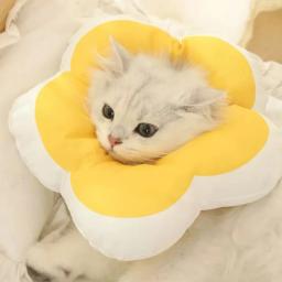 Colar de cone de gato anti-lambida, pescoço para animais de estimação, cães e gatos, uso diário, cura - Image 5