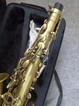 Saxofone Alto Referência com Bocal, Antique Copper Plated, E-Flat, Professional Instrumento Musical, Reed Neck, frete grátis - Image 3