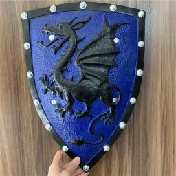 Guerreiro medieval Real Guarda Escudo do Coração, 1:1 Cosplay Arma Prop, Jogo de filme, Anime Role Play, Halloween Link Cos Presente, PU, Coração - Image 6
