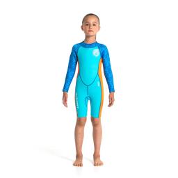 Wetsuit infantil de neoprene SCR, Kids Surfing Rash Guards, terno de mergulho elástico infantil, mangas compridas, quente, 2,5mm - Image 4