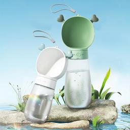 Garrafa de água portátil para cães pequenos e grandes, Travel Puppy and Cat Feeder, Tigela de bebida ao ar livre, Pet Product - Image 1