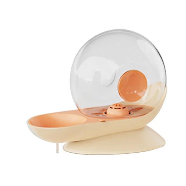Dispensador Automático de Água Caracol para Gatos e Cães com Filtro de Alta Capacidade e Tigela Atraente