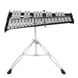 Profissional 32 nota glockenspiel bell percussão instrumento inclui 2 maletes e bolsa de transporte para presentes iniciantes adultos - Image 4