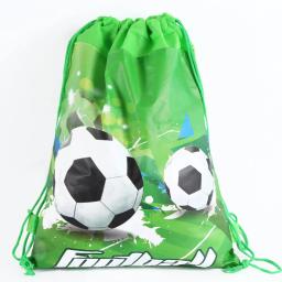 3 peças crianças saco de futebol drawstring festa esportes armazenamento carry futebol mochila bola titular fitness organizar - Image 5