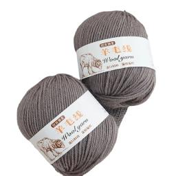 Fino Merino lã misturado Crochet fios para tricô camisola, fio de lã grossa, artesanato DIY, qualidade superior, 1PC, 100g - Image 2