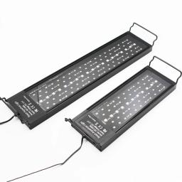 Auto on off luz do aquário, luz do tanque de peixes de espectro completo com temporizador, LED do nascer do sol, lâmpada RGB para plantas aquáticas, 30 cm, 45cm - Image 2