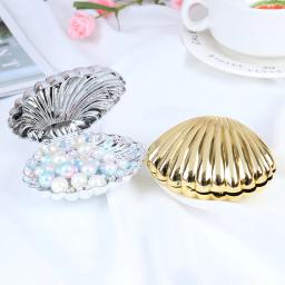 Favor De Doces De Forma De Seashell De Plástico, Presentes De Casamento, Festa Criativa Decoração, 1Pc - Image 2