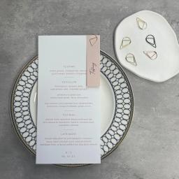 20-100pcs Menus Personalizados Casamento Aniversário Festa Convidado Menu Cartão com Nome Tag e Ouro/Prata Clipe Simples e Bonito - Image 3