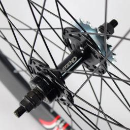 Rodas de bicicleta de engrenagem fixa 700c 90mm, liga de alumínio, fixie track, peças de bicicleta de velocidade única, roda de corrida com cubo de rolamento 32h - Image 4