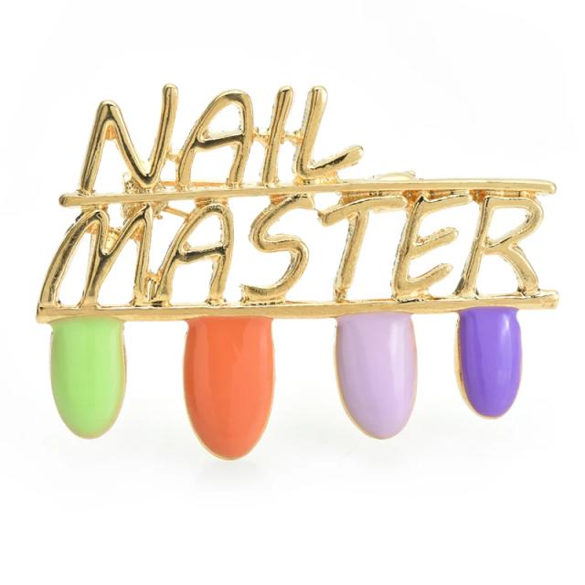 Broches de Unhas Wuli & Baby: Elegância em Alfinetes de Esmalte para Mulheres em Qualquer Ocasião