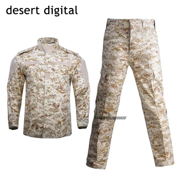Uniforme Tático Masculino Camuflado para Airsoft, Caça e Jogos de Combate