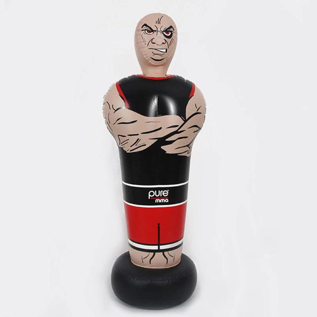 Saco de Perfuração Inflável para Boxe e Karate - Equipamento de Fitness Autônomo para Exercícios de Muay Thai em Interior e Exterior