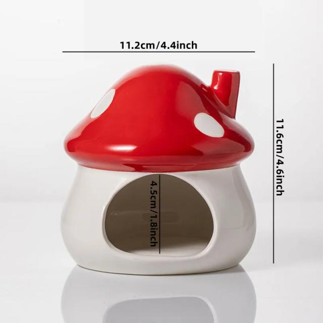 Gaiola de Cerâmica para Pequenos Animais de Estimação, Ideal para Coelhos, Furões, Chinchilas, Ratos e Hamsters com Design Atraente