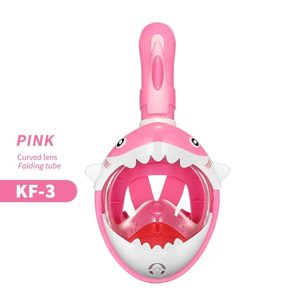 Máscara de mergulho infantil, equipamento de natação infantil, óculos de esqui, rosto inteiro, natação e snorkel, 4 a 11 anos - Image 1